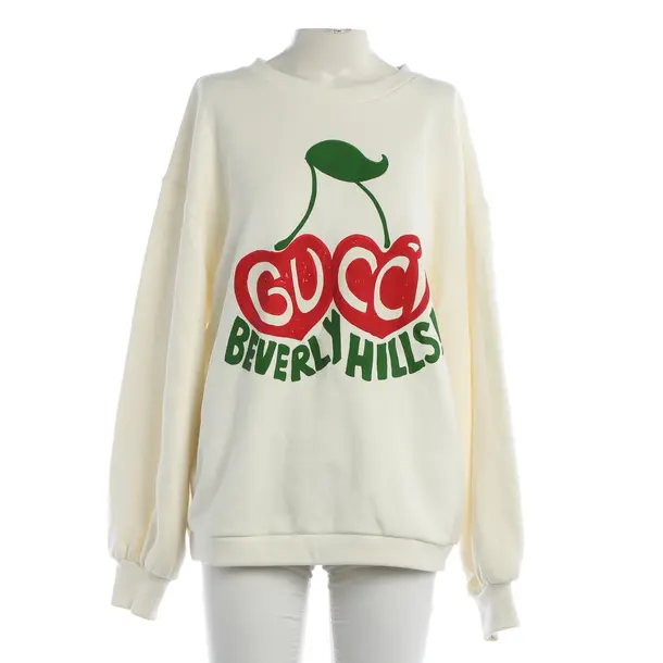 Sweatshirt, in Beige, Cotton, Gucci