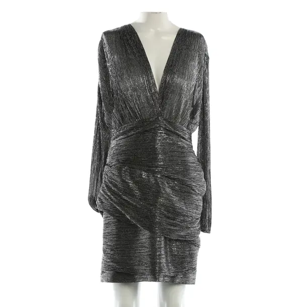 Cocktail Dress, in Silver, Polyester, Maje