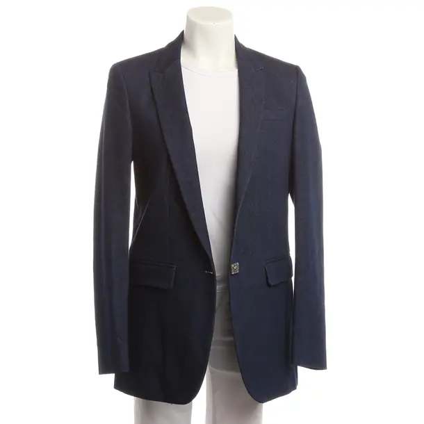 Blazer, in Blue, Cotton, Dondup
