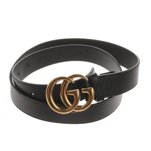 Belt, in Black, Leather, Gucci