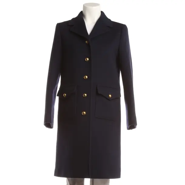 Wintermantel, in Blau, Wolle, Gucci