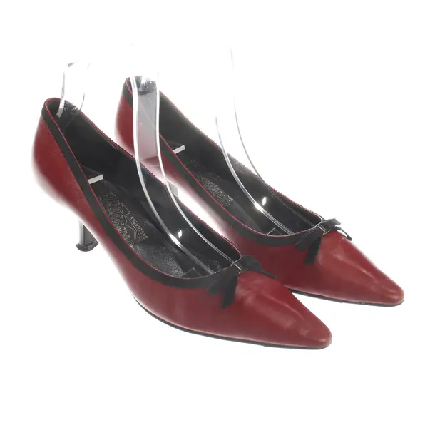 Décolleté, in Rosso, Salvatore Ferragamo