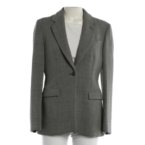 Blazer, in Gray, Cotton, Armani Collezioni