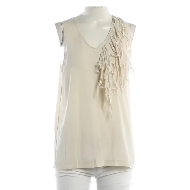 Top, in Beige, Viscose, Brunello Cucinelli