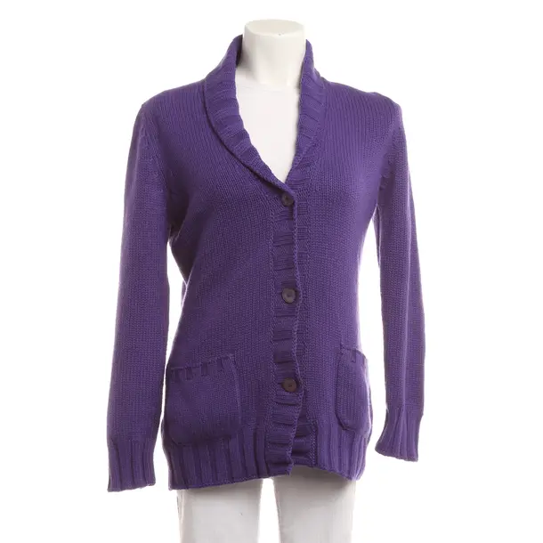 Strickjacke, in Lila, Kaschmir, Brunello Cucinelli