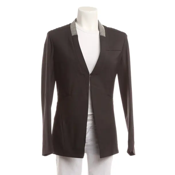 Blazer, in Dark Gray, Wool, Brunello Cucinelli