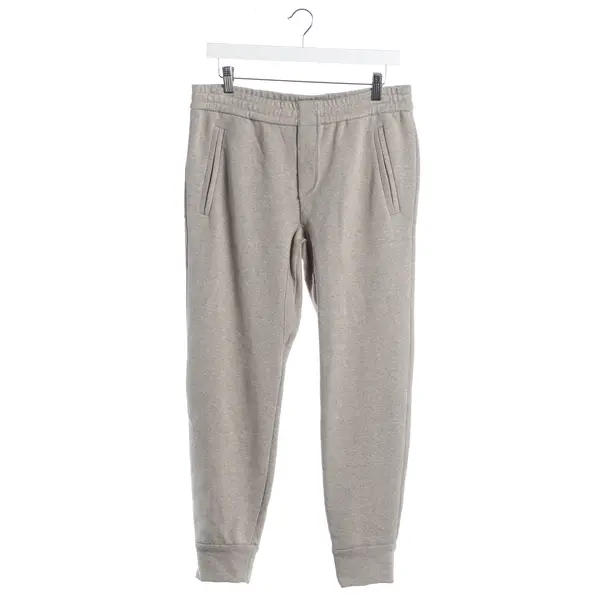 Sweatpants, in Beige, Cotton, Brunello Cucinelli