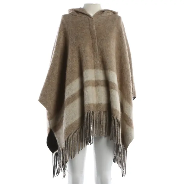 Poncho, in Camel, Wool, Brunello Cucinelli