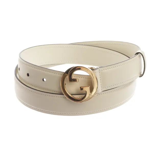 Gürtel, in Beige, Leder, Gucci