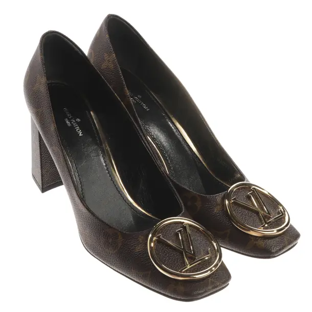 Pumps, in Dark Brown, Louis Vuitton
