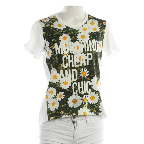 Camicia, in Bianco, Cotone, Moschino