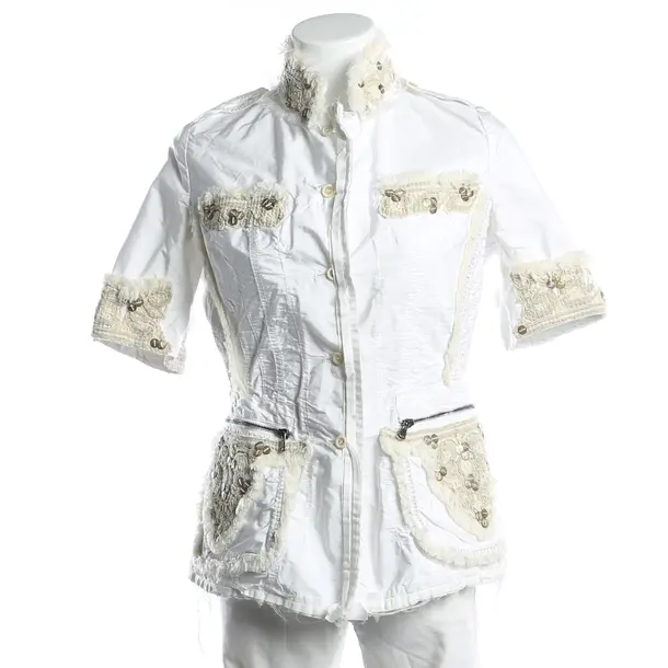 Sommerjacke, in Weiß, Wolle, Ermanno Scervino