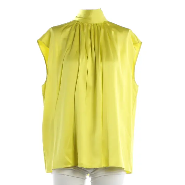 Bluse, in Gelb, Seide, Prada