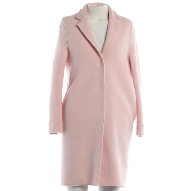 Cappotto mezza stagione, in Rosa chiaro, Lana, Harris Wharf Londra