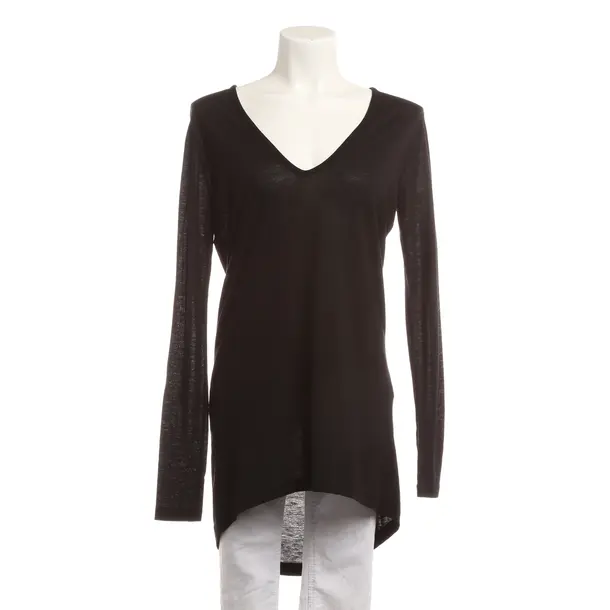 Long Sleeve Shirt, in Black, Lyocell, Ann Demeulemeester