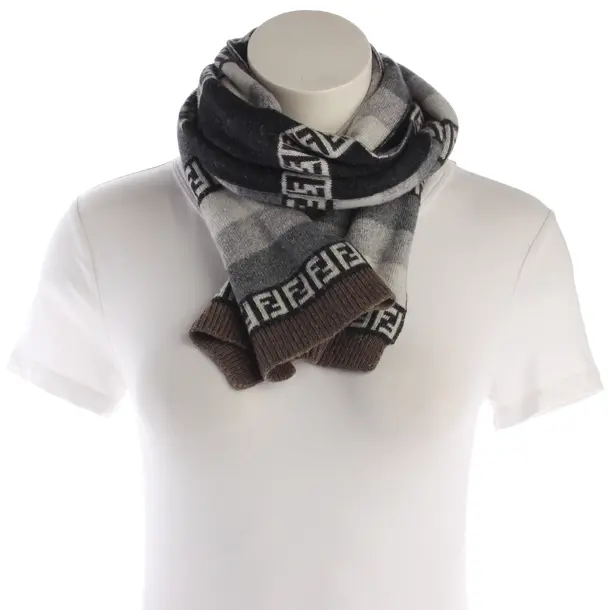 Scarf, in Multicolored, Wool, Fendi