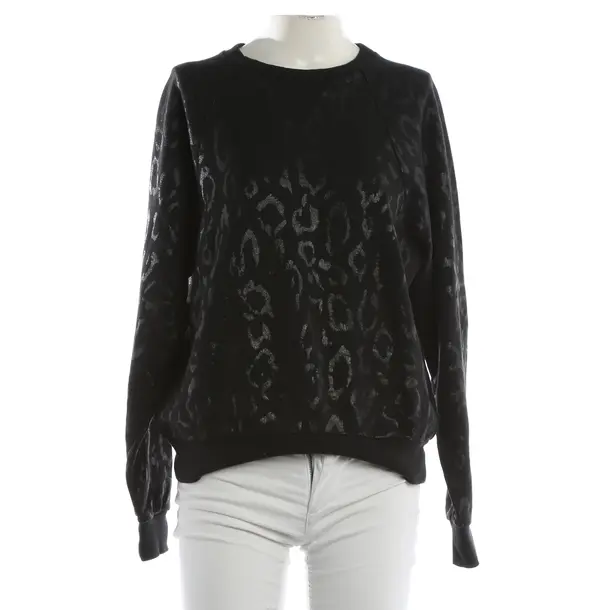 Sweatshirt, in Schwarz, Baumwolle, Saint Laurent