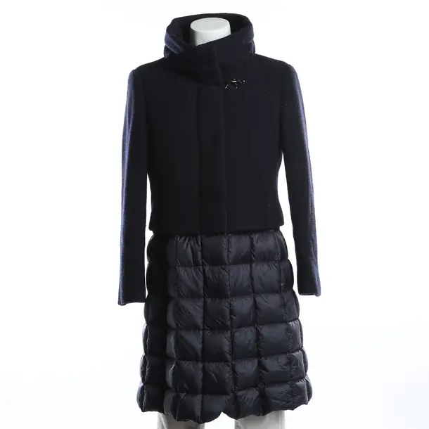 Winter Jacket, in Navy, Wool, Fay