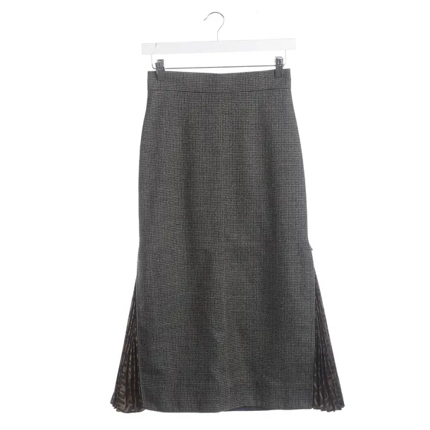 Skirt, in Gray, Wool, Fendi