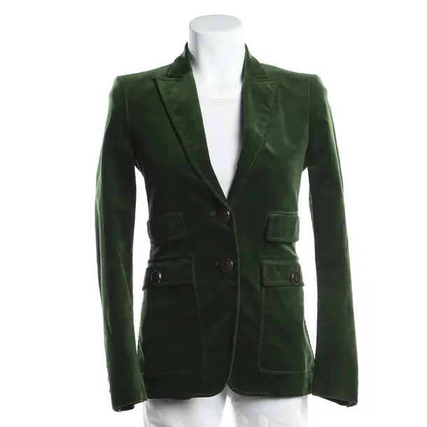 Blazer, in Green, Cotton, Gucci