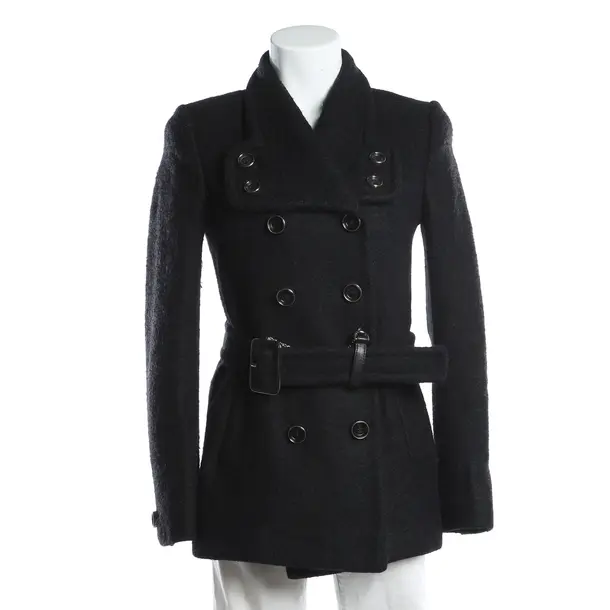 Winterjacke, in Grau, Wolle, Gucci