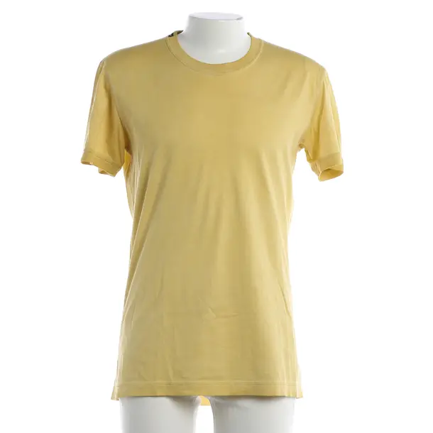 Maglietta, in Giallo senape, Cotone, Dolce e Gabbana