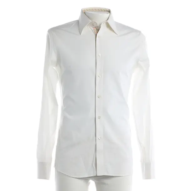 Shirt, in White, Cotton, Burberry