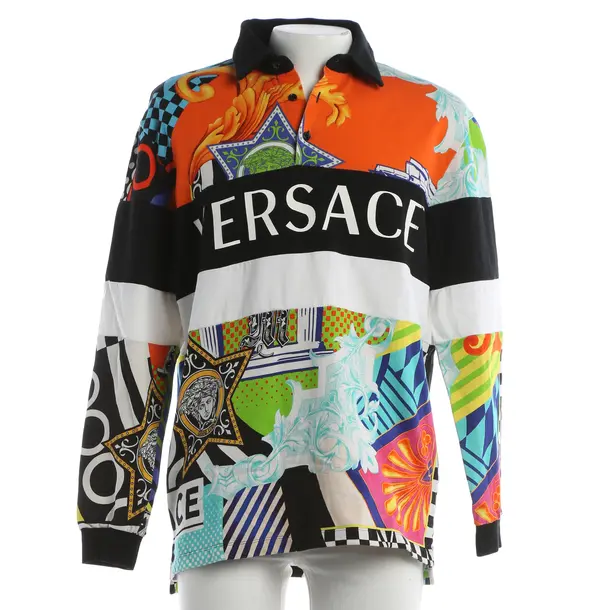 Longsleeve, in Mehrfarbig, Baumwolle, Versace
