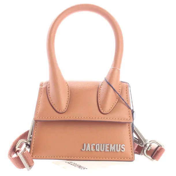 Evening Bag, in Light Brown, Leather, Jacquemus