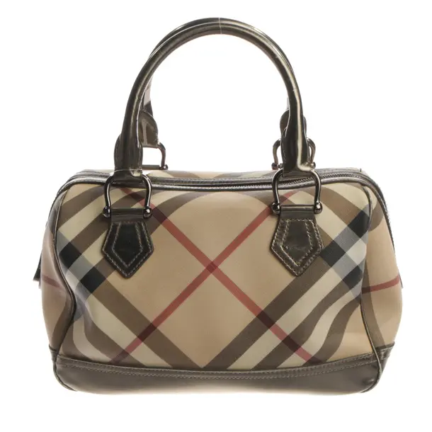 Handbag, in Multicolored, Leather, Burberry