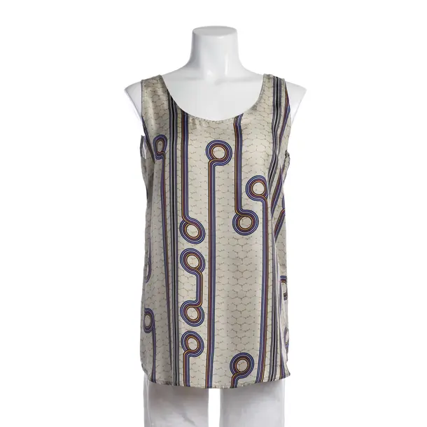 Top, in Multicolored, Silk, Odeeh