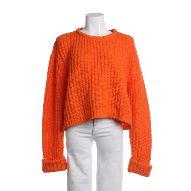 Maglione, in Arancione, Poliammide, Vintage americano