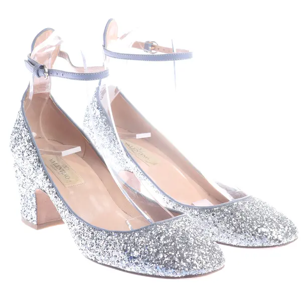 Pumps, in Silber, Valentino