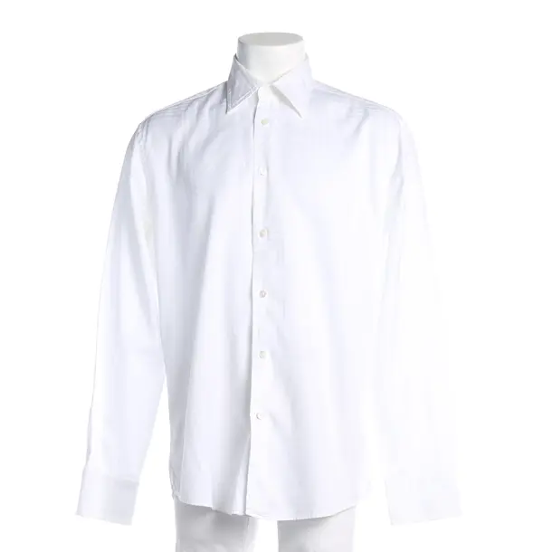 Camicia, in Bianco, Cotone, Versace