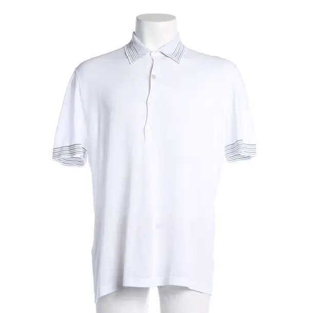 Poloshirt, in Weiß, Baumwolle, Hermès