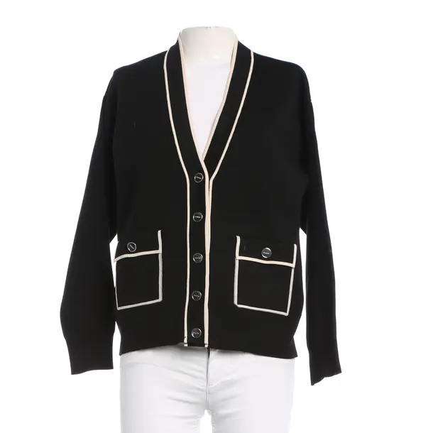 Cardigan, in Black, Viscose, Sandro