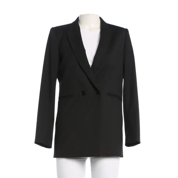 Blazer, in Black, Viscose, Sandro