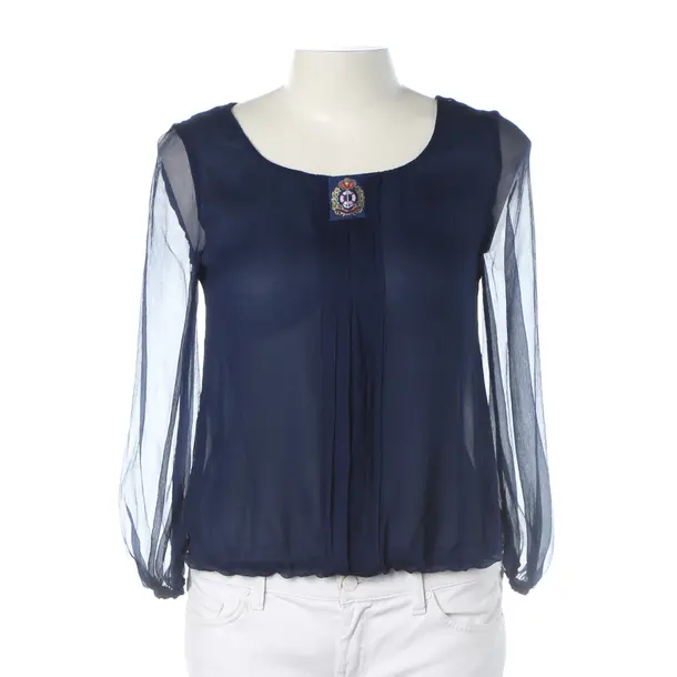 Bluse, in Navy, Polyester, Emporio Armani