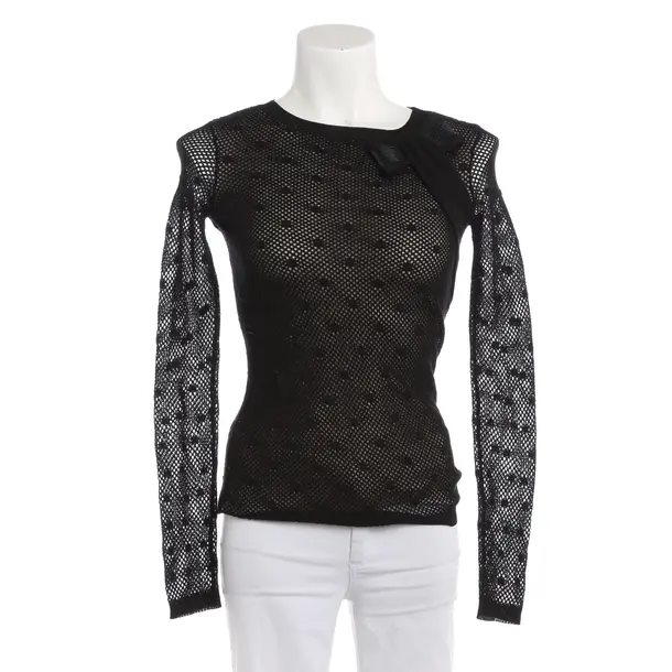 Longsleeve, in Schwarz, Wolle, Red Valentino