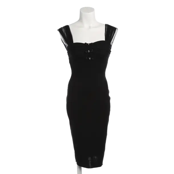 Cocktailkleid, in Schwarz, Baumwolle, Blumarine