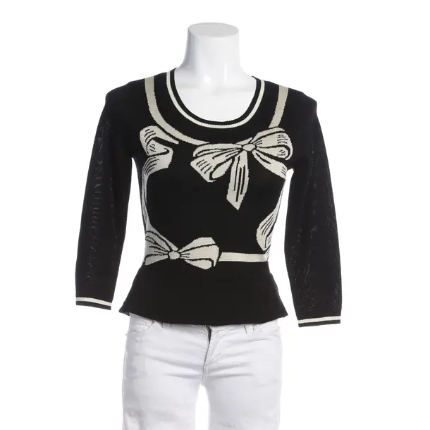 Longsleeve, in Schwarz, Baumwolle, Twin Set