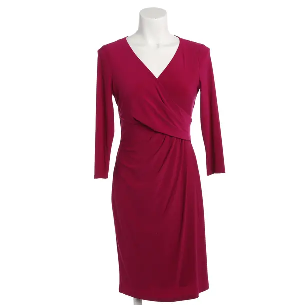 Dress, in Raspberry, Polyester, Lauren Ralph Lauren
