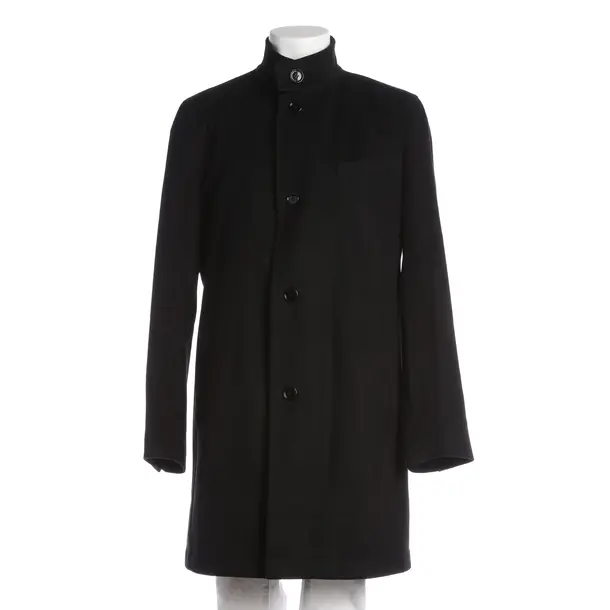 Winter Coat, in Black, Wool, Hugo Boss Black Label