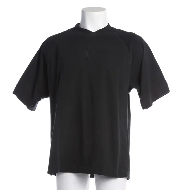 Maglietta, in Nero, Cotone, Isola di pietra