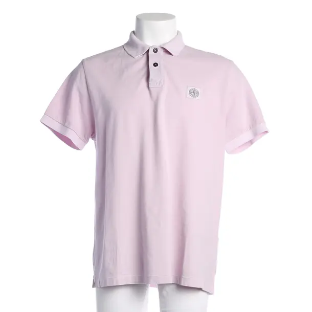 Poloshirt, in Lavendel, Baumwolle, Stone Island
