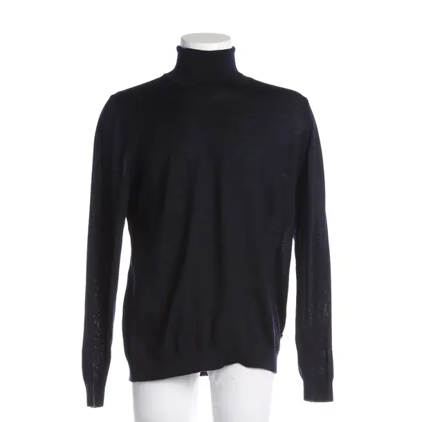 Pullover, in Navy, Wolle, Hugo Boss Black Label