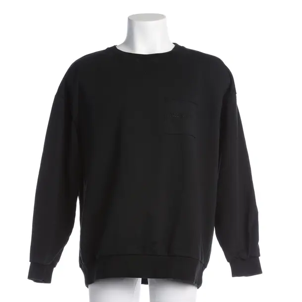 Sweatshirt, in Black, Cotton, Philippe Model