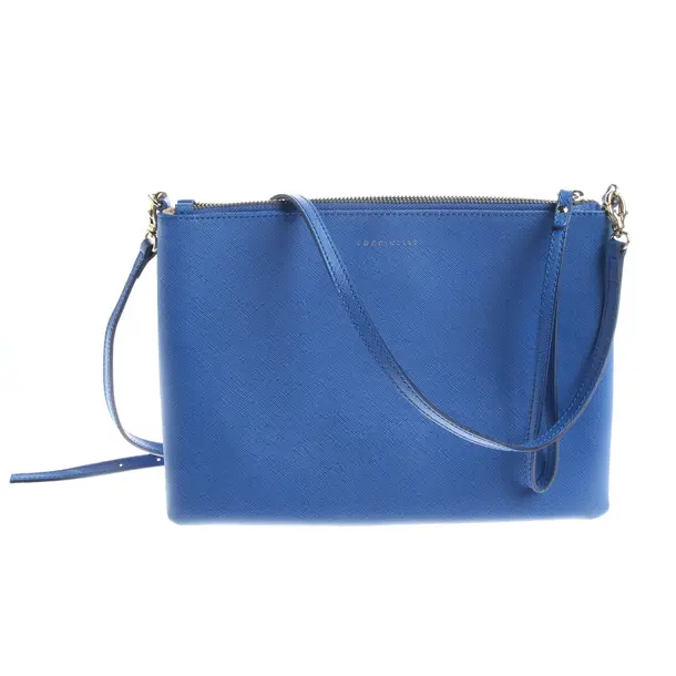 Clutch Bag, in Blue, Leather, Coccinelle