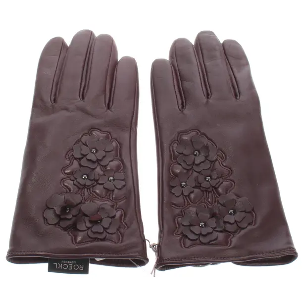 Lederhandschuhe, in Braun, Leder, Roeckl