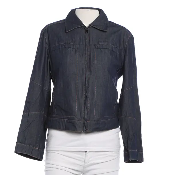 Summer Jacket, in Navy, Cotton, Marc Cain Sports